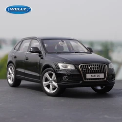 Welly 1/24 Audi Q5 SUV Alloy Car Model Diecast Metal Toy Vehicles Car Model Simulation Collection Childrens Toys Gift Decoration