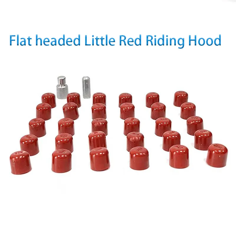 ﻿ New Thickened Rubber Top Cap And Small Red Cap Repair Tool For Car Depression Repair