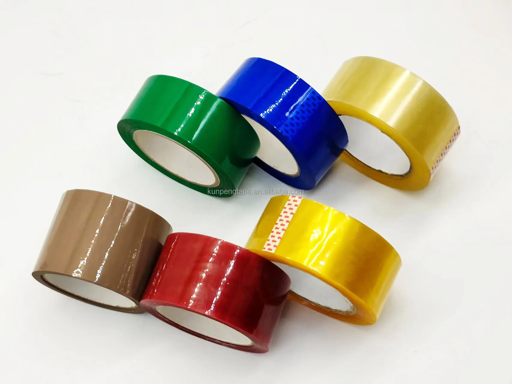 

Wholesale Multicolor Colored Bopp Packing Tape - 24mm x 50m Packaging Ribbon 72rolls
