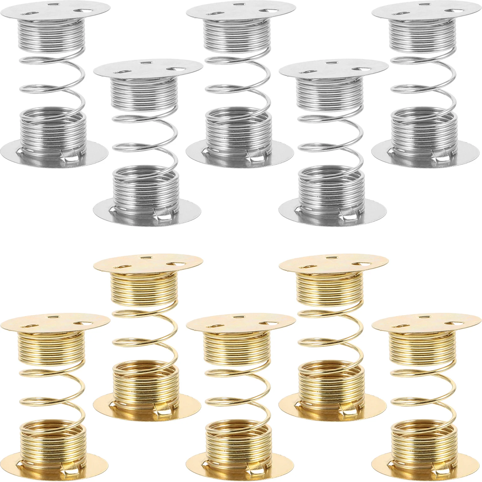 10 個スプリングベースシェイキングヘッド車のダッシュボードマウント粘着スイングクラフトアクセサリー車オートバイ用スプリング