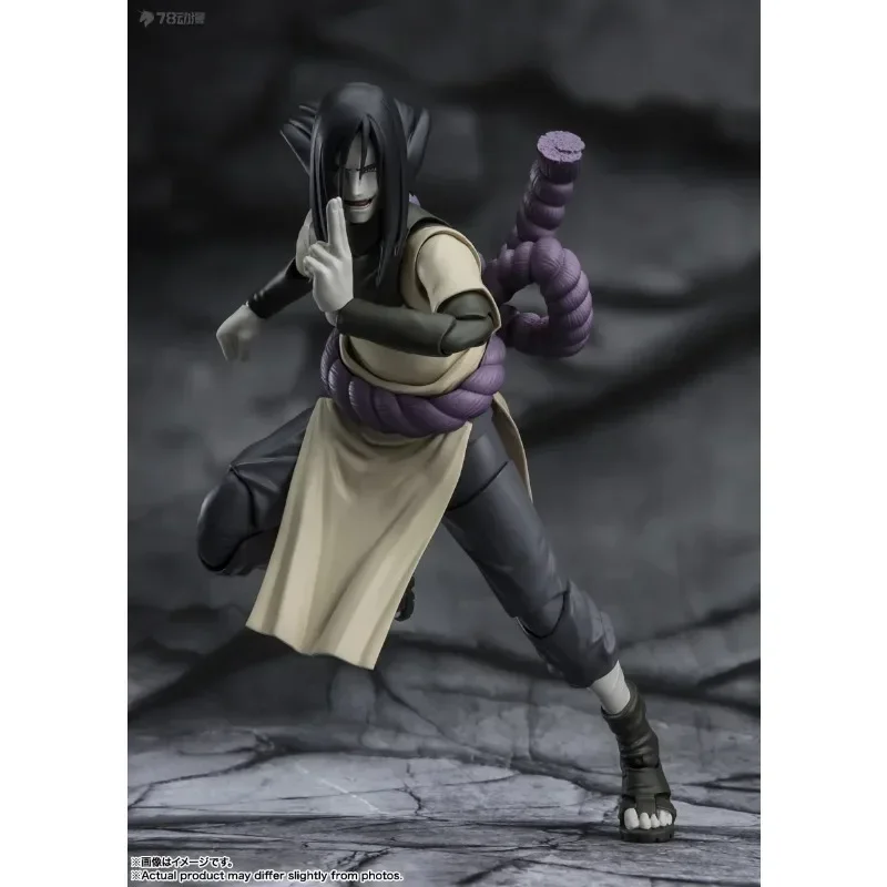 In Stock Bandai S.H.Figuarts SHF Naruto Orochimaru Eternal Truth-Seeker Shippuden  Anime Action Figures Model Toys Doll Gifts