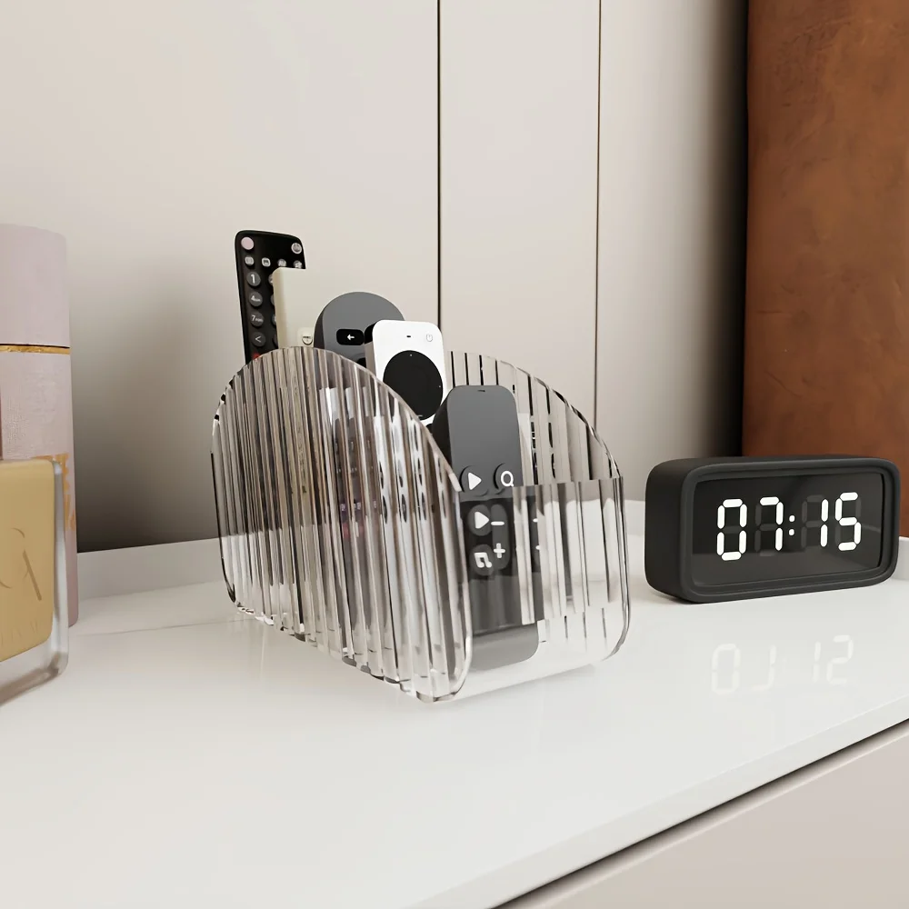 

Ящик для хранения с пультами дистанционного управления, 5 отделениями, многофункциональный органайзер для рабочего стола и ящиков/ящик для хранения на рабочем столе/ящик для хранения косметики