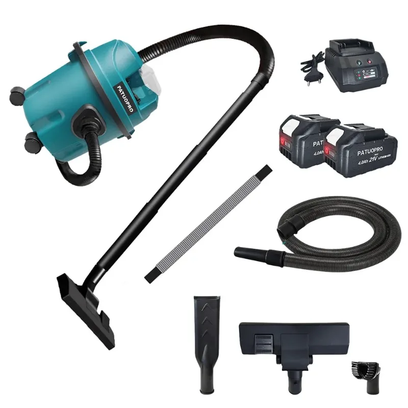 Wiederaufladbarer 10L Nass-/Trockensauger Akku-Fassstaub Auto Tierhaare Multifunktions-Sammlermaschine für Makita 18V Akku