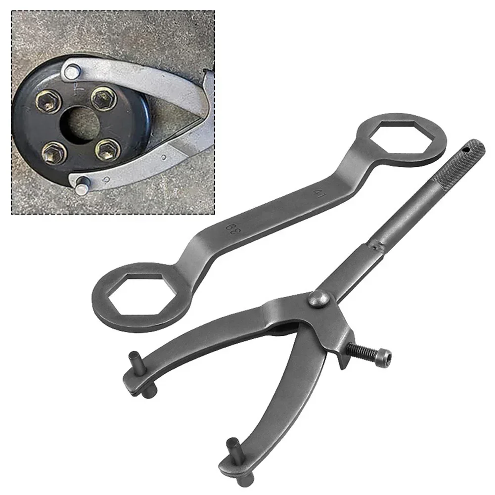Tool Disassembly 45 Steel Motorcycle Wrench Versatile Maintenance Tool For Motorcycles High-Grade Alloy Material