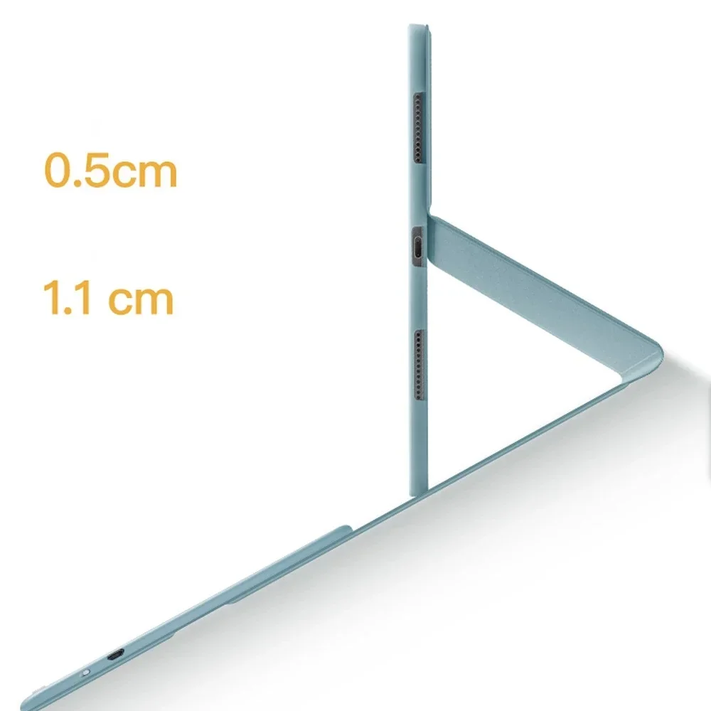 حافظة لوحة مفاتيح Xiaomi Redmi Pad 2 Pro 12.1 " 2025 Mi Pad Pro 12.1" لهاتف Xiaomi Poco Pad 5G 7S 6S Pro 12.4 بوصة مع ماوس #6