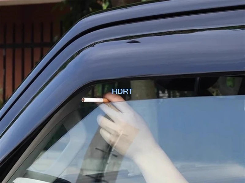 Pasuje do Great Wall GWM Wey 07 2023 + Car Styling Window Visor Markiza Shelter Vent Shade Sun Rain Deflector Osłona przeciwdeszczowa Osłona przeciwdeszczowa — zdjęcie 4