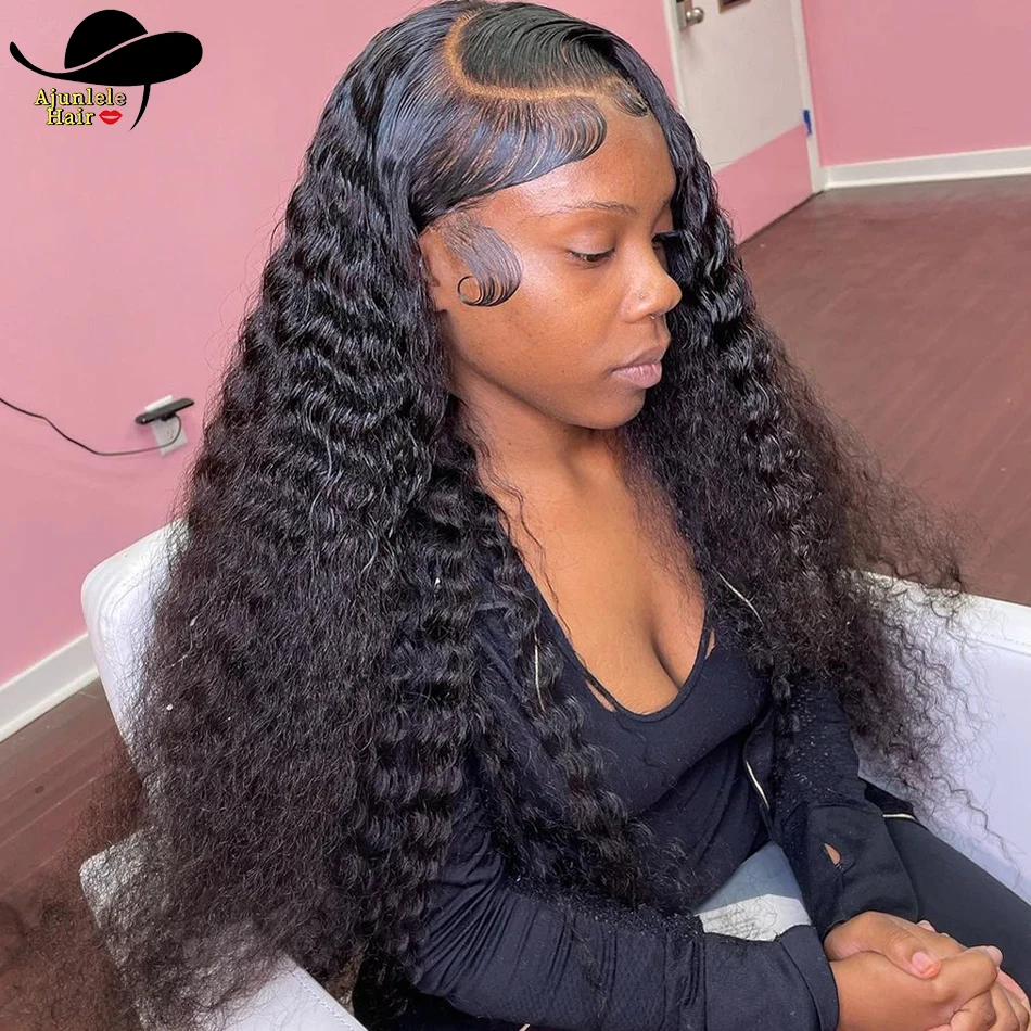 

Burmese Hair 13X4 Water Wave Transparent Lace Frontal Wig Cheap Price 4x4 Lace Closure Wigs 100% Human Hair Wig Natural Color