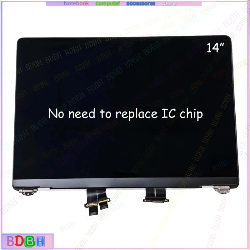 ZQ A2442 A2779 New LCD ForMacbook Pro/Max A2918 A2992 A3112 A3185 A3401 M1 M2 M3 LCDScreen Display Assembly 2021 2023 2024 Year