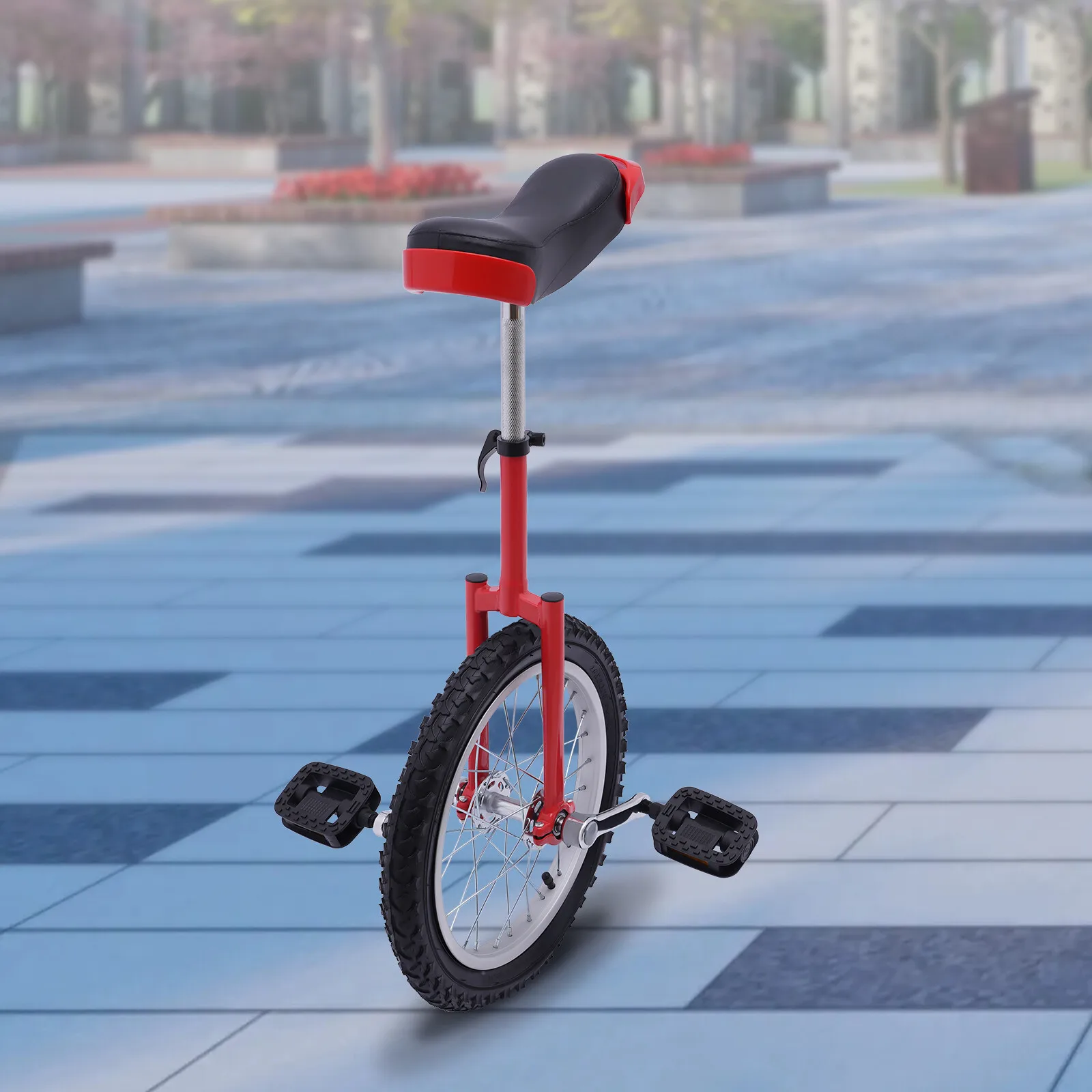 

16-дюймовый одноколесный велосипед для баланса, фитнеса, упражнений, унисекс, для тренировок для взрослых, велоспорта, одноколесный велосипед, 36 спиц