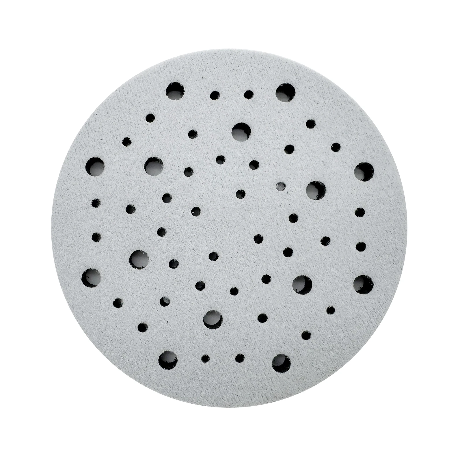 6 بوصة هوك وحلقة لينة واجهة وسادة 52 ثقوب الرملي القرص عازلة الإسفنج واجهة وسادة وسادة ل دعم الوسادة