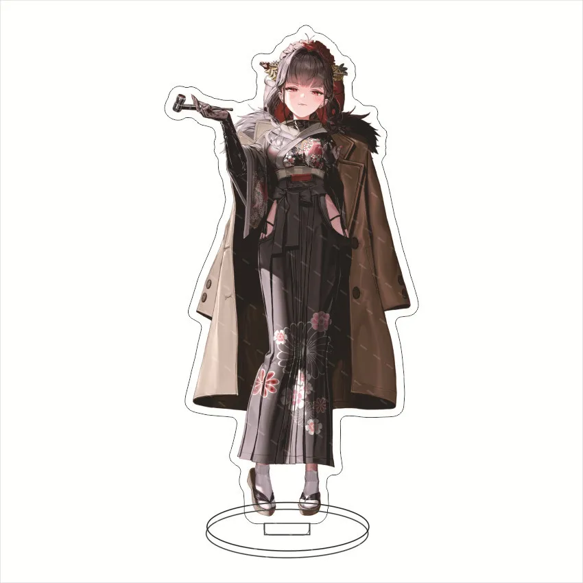 Anime NIKKE The Goddess of Victory Stand figura in acrilico Emma ana Standing Model Plate Desktop Cosplay Gift Jewelry