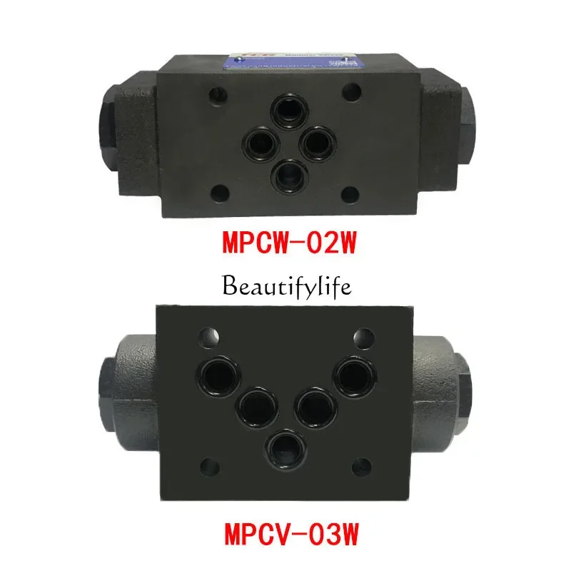 

jj4 MPCV02W02A02B Hydraulic lock stacked pressure maintaining valve MPCV03W03A03B hydraulic control one-way