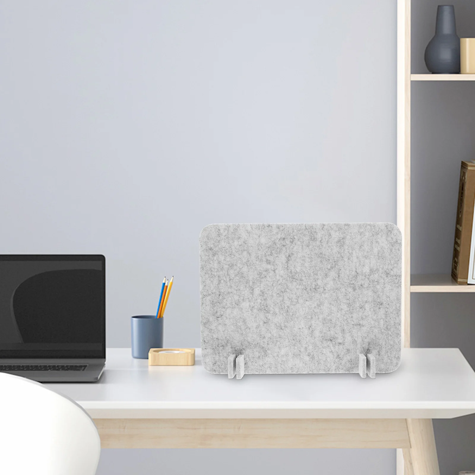

Desk Privacy Panel Felt Divider for Office Workstation Noise Reducing Screen Desktop Partition Shield for Students Study Cubicle