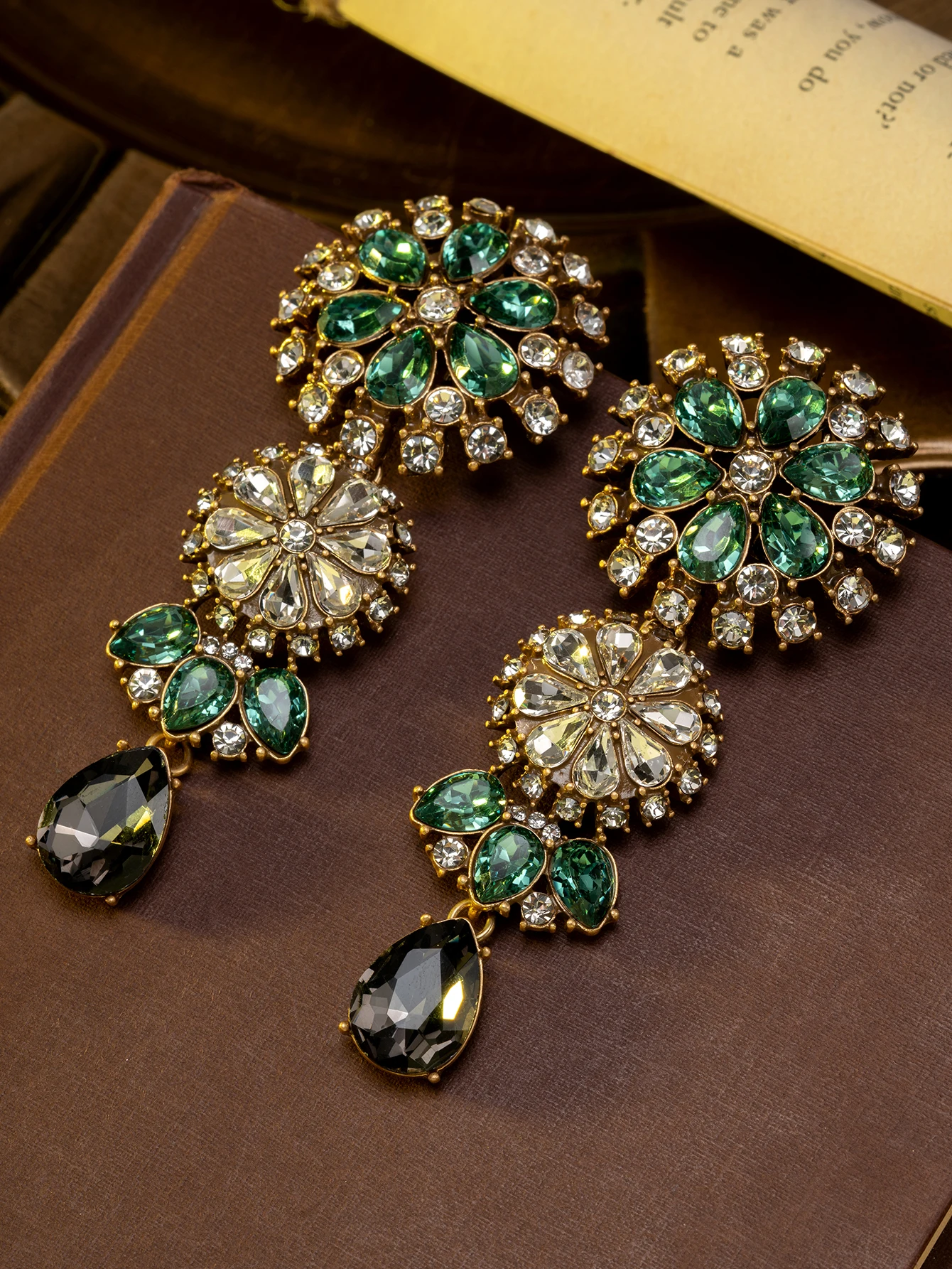 1 Çift Vintage Yapay Elmaslarl - Vintage Fashion Events incelemesi ve fiyatı