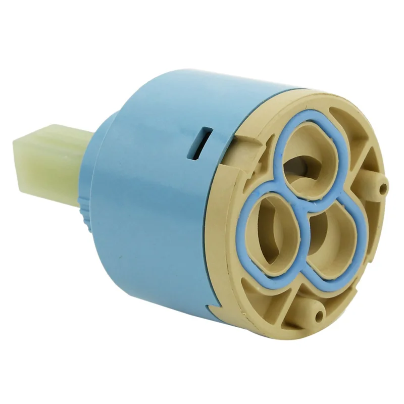 

BAAJ-2Pcs 40 мм картридж для однорычажных смесителей для ванны/кухни светло-голубой