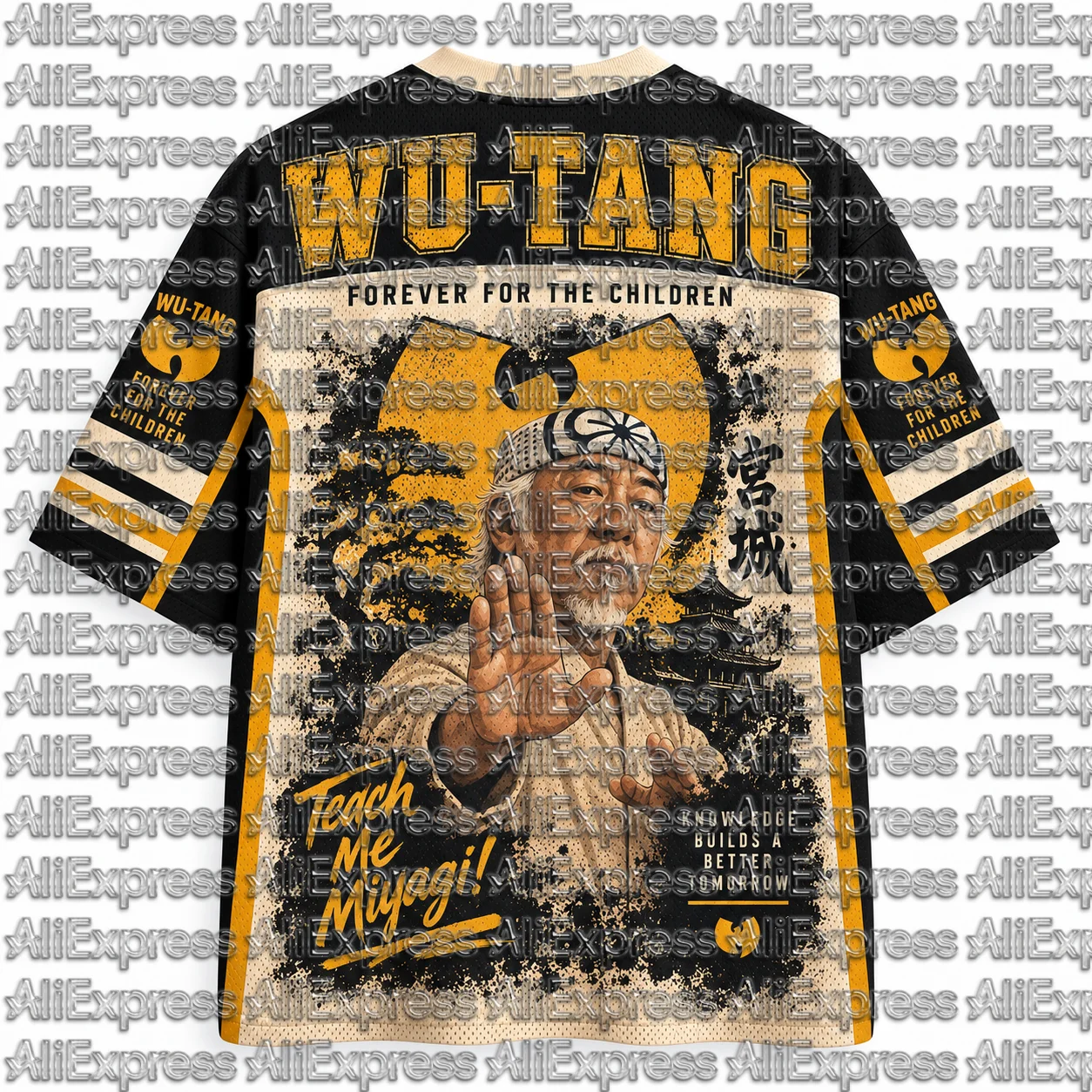 2026 Popular 80s Themed Sports Fashion Short Sleeved V-neck Mesh Streetwear Retro Band Movie Game Fan Gift T-shirt