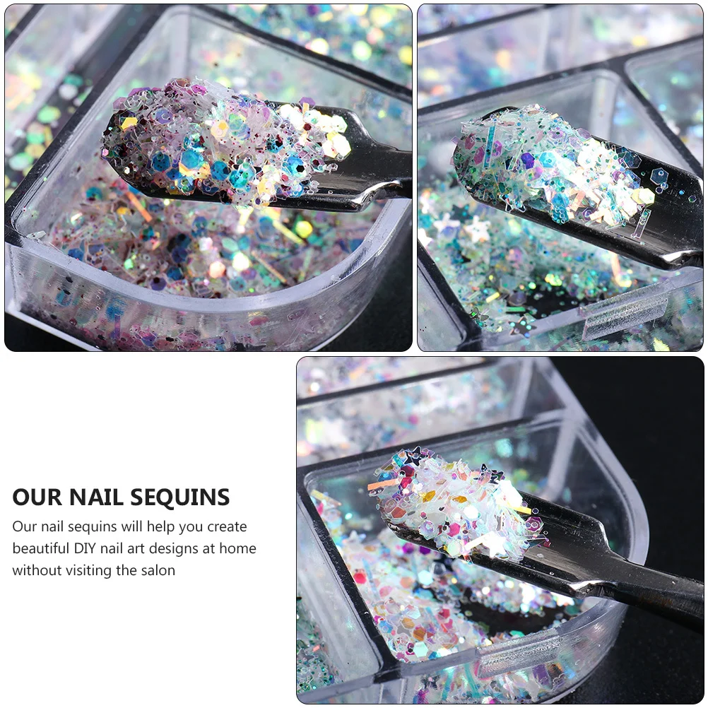 

Декор для дизайна ногтей, блестящие креативные наклейки для ногтей, наклейки неправильной формы, профессиональный подарок для личного использования, декор для маникюра для друзей