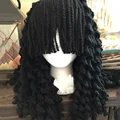 BLACK LONG WIG
