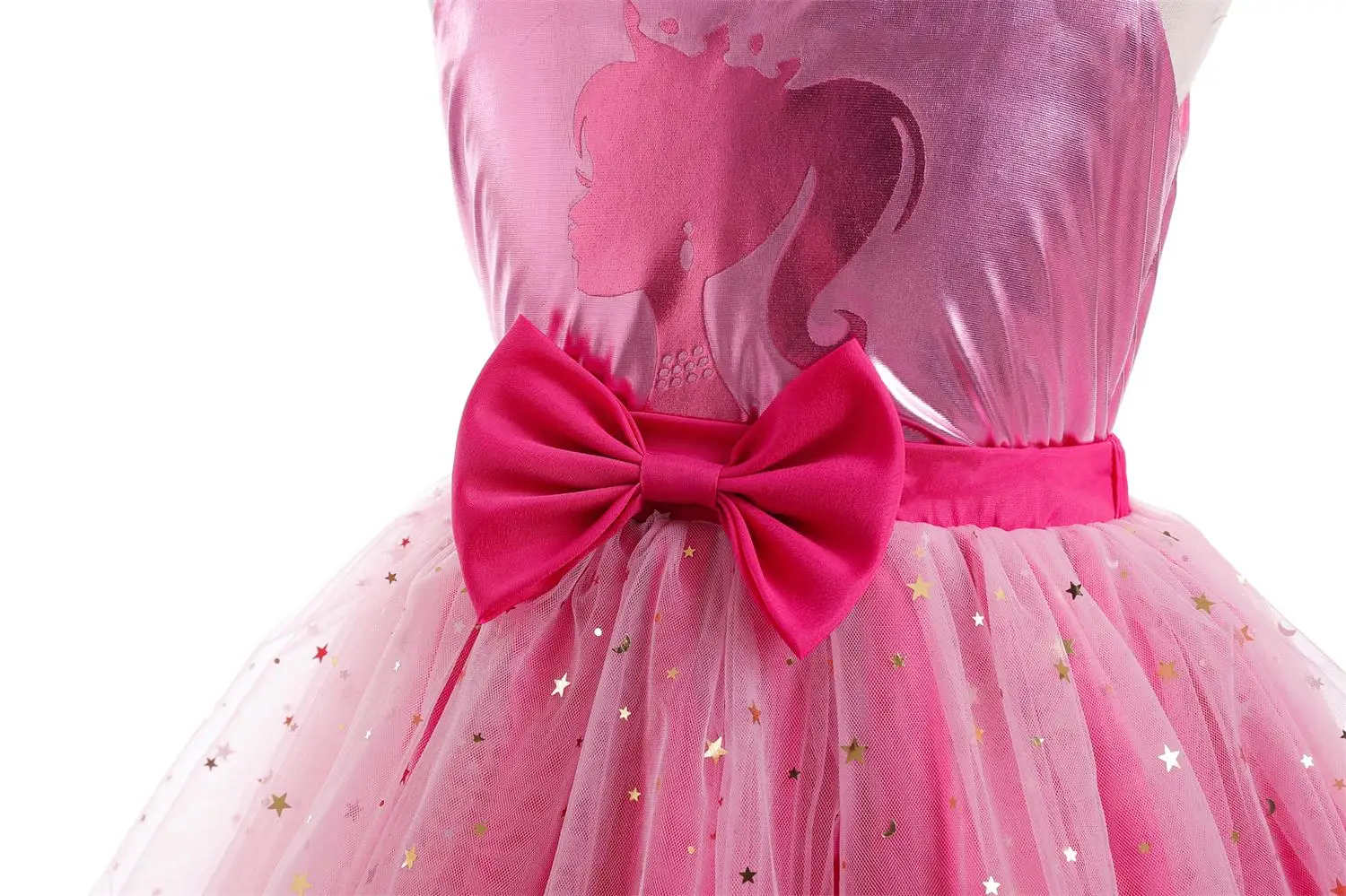 Children\'s Carnival Costumes Girl Pink Princess Dress Birthday Party Dresses Halloween Cosplay Costume Summer Clothing