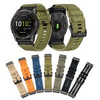 Canvas Straps For Garmin Fenix 8 47MM 51MM QuickFit 22mm 26mm Bracelet for Garmin Enduro 3/2 Fenix 7 7X 6 6X 5 5X MK2  Wristband