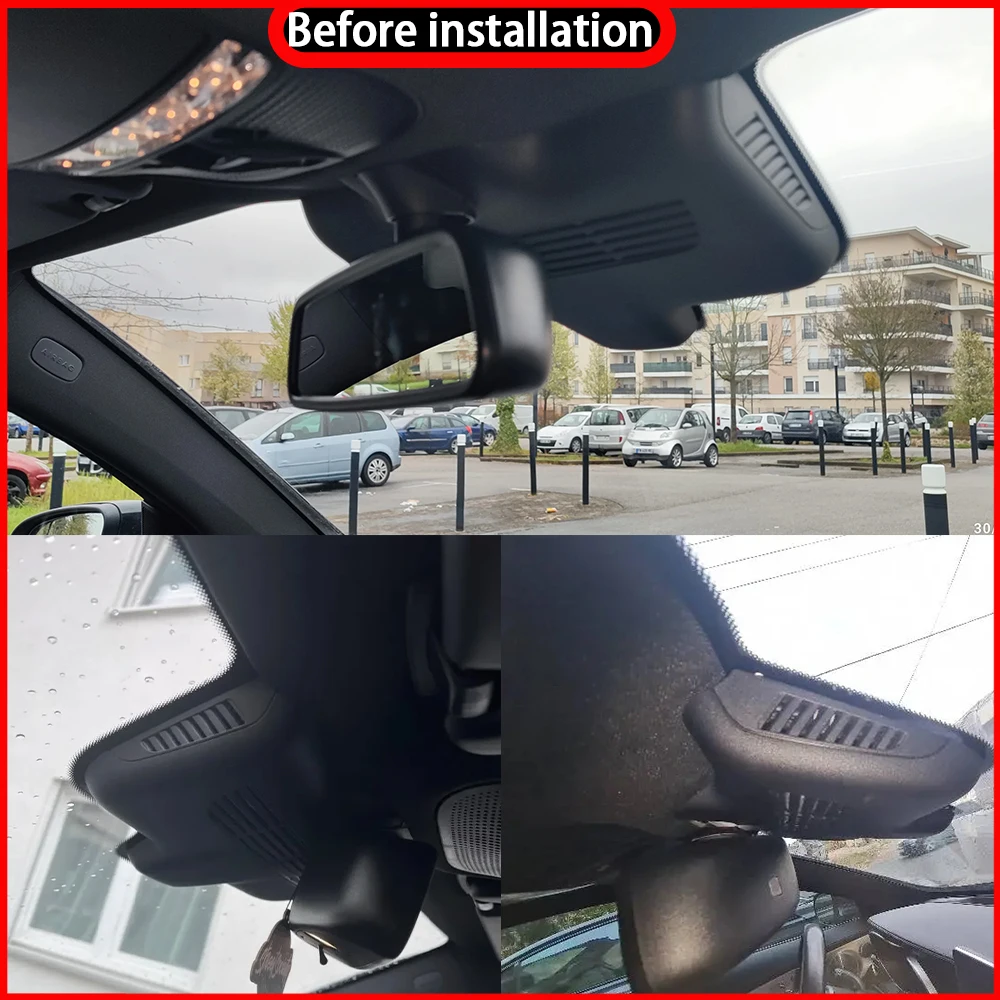 HighCam for Mercedes Benz MB C Class W205 S205 C205 GLC X253 4K Wifi 2160P OEM Car DVR Video Recorder Dash Cam Front Rear Camera