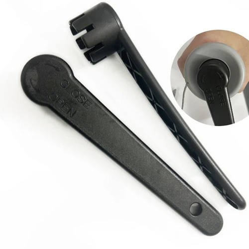 Imagen 2 del producto Llave de válvula de aire para balsa de barco, 6 ranuras, 8 ranuras, herramienta de ajuste para bote inflable, cama de aire SRaft, SUP, bote, Kayak, canoa, 1 ud.