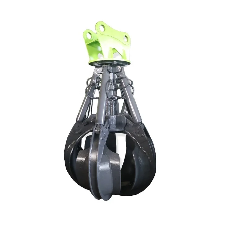 

JISAN Hydraulic Scrap Grab Orange Peel Grapple Efficient Product For Various Applications Available For Sale