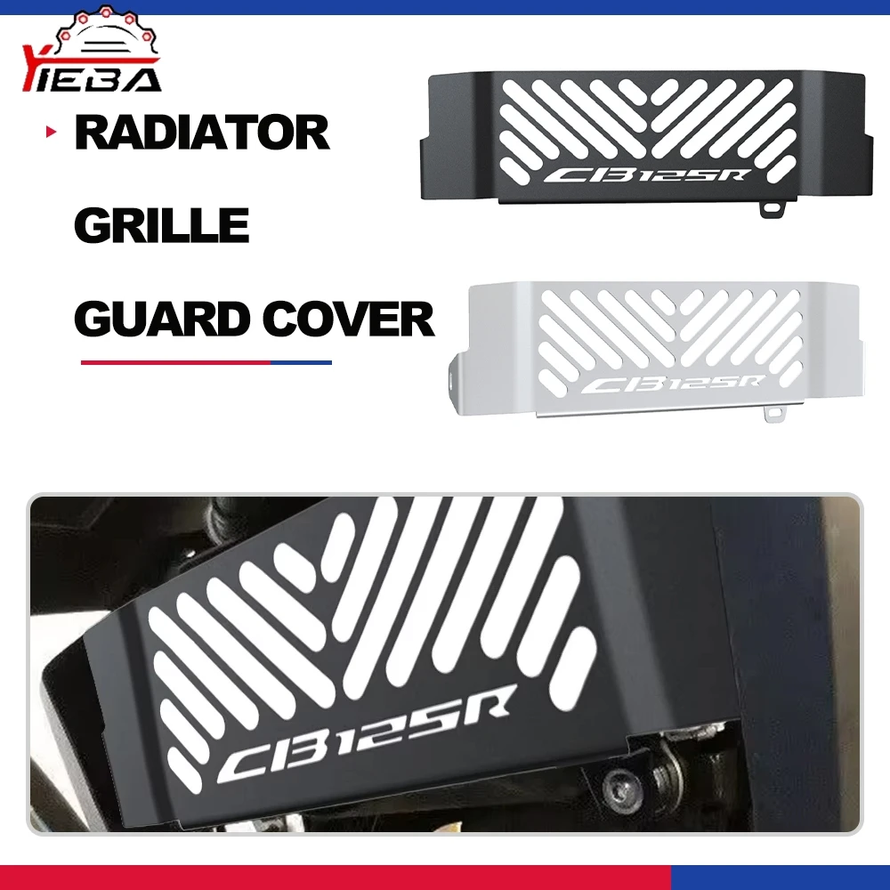 

For HONDA CBR125R 2018-2024 2023 2022 2021 Motorcycle Aluminum Parts Radiator Protection Grille Cooler Guard Cover Accessories