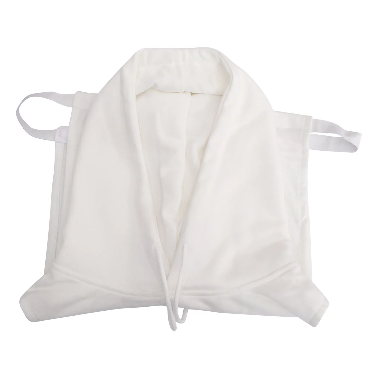 1Pcs Breathable Cotton Detachable Collar with Hat Hoodie Vest False Collar Unisex Fashion Accessory for Sweaters T Shirts Casual