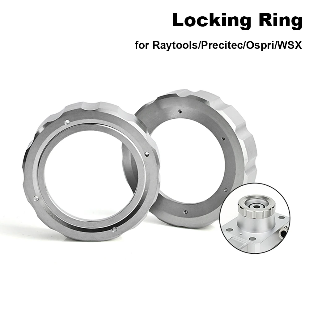 Laser Cutting Head Locking Ring Ceramic Ring Lock Nut Pressure Ring For Raytools WSX Precitec OSPRI