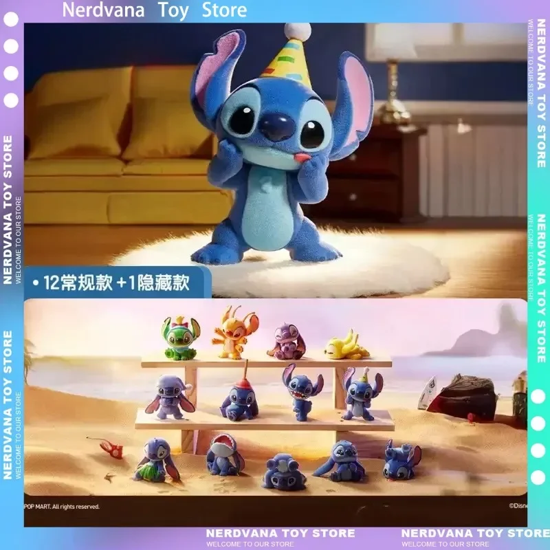 

Stitch Little Emotions Series Blind Box Guess Bag Mystery Box Toys Doll Cute Anime Figure Desktop Collectible Model Doll Toy