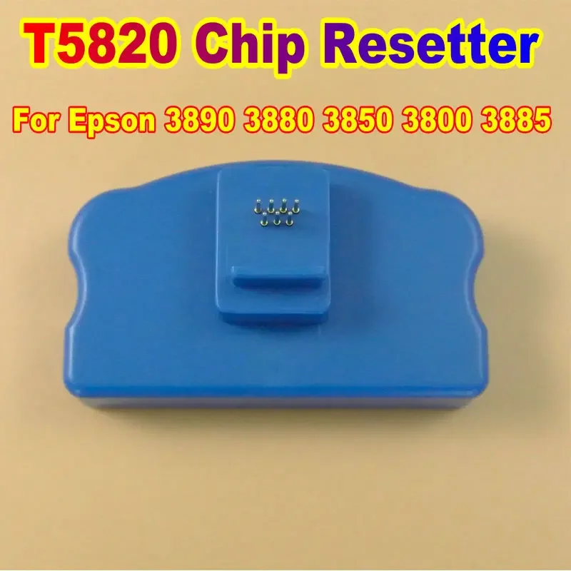 T5820 Printer Maintenance Tank Ink Box Chip Resetter Kit Reset For Epson 3890 3880 3850 3800 3885 Waste Ink Tank Resetter Tool