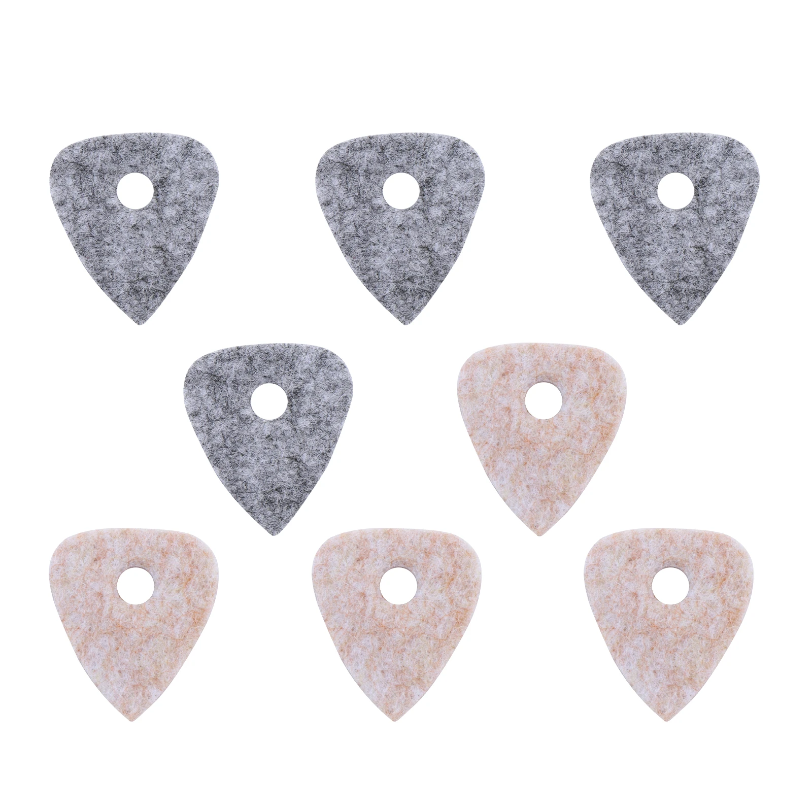 

Ukulele Picks Ultra Thin Durable Wool Felt Music Instrument Plectrum Replacement Parts Tetrachord Accessories Supply