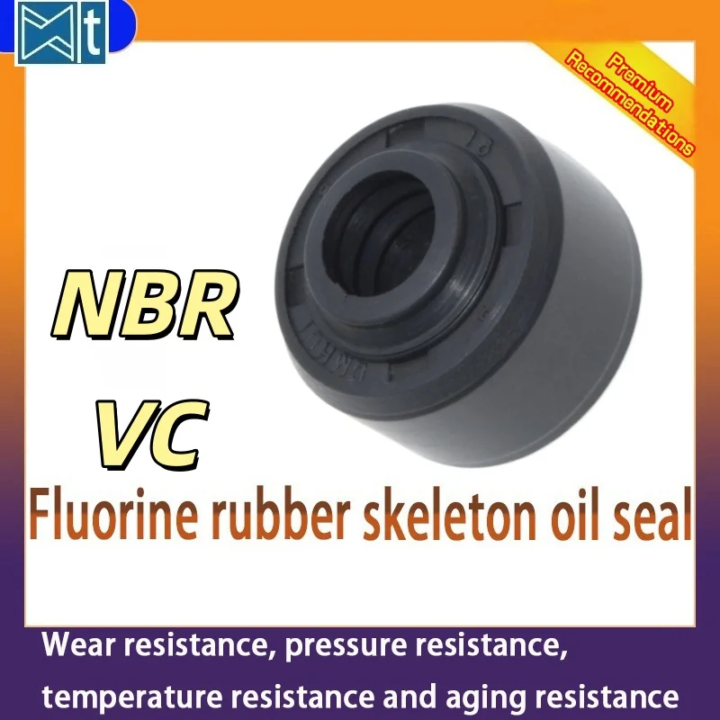 NBR VC-8*16*9мм/8x16x9мм уплотнительное кольцо, устойчивое к давлению, маслостойкое уплотнение для гидравлического насоса, стандарт ISO 9001:2008