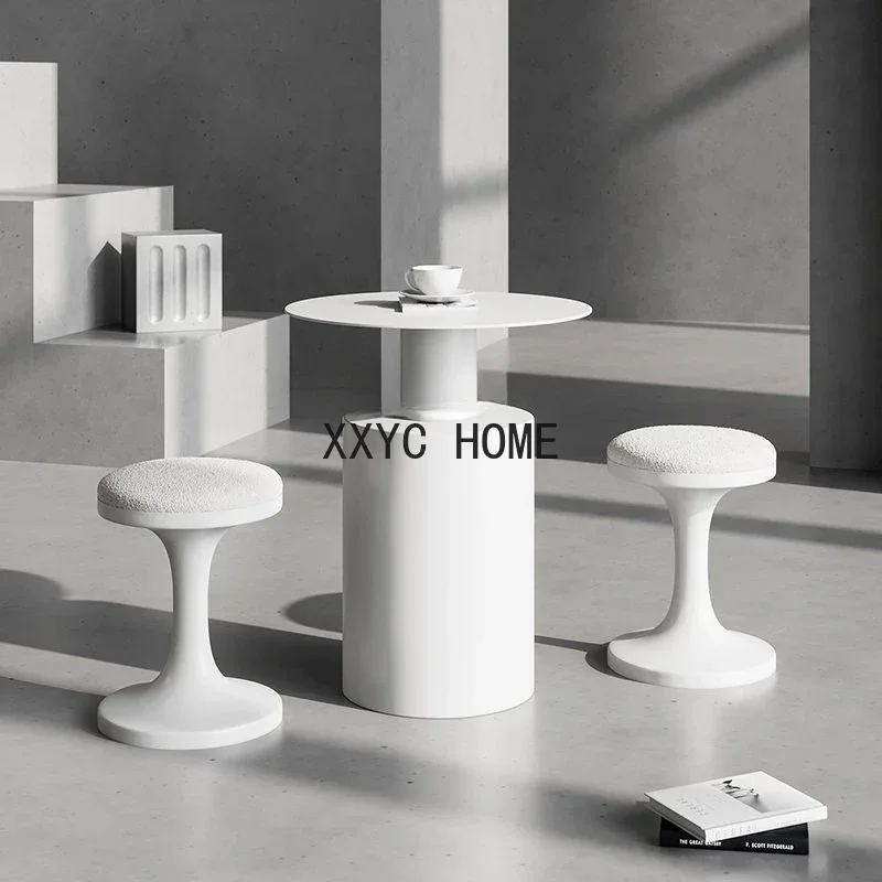 

Modern Table and Chair Combination Leisure Chair Low Stool Coffee Shop Negotiation Reception Clothing Store Chair