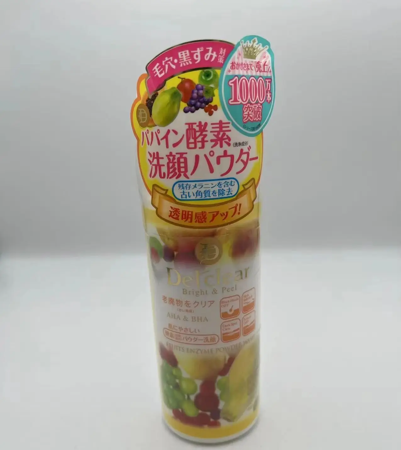 DET Clear Bright Peel Fruit Enzyme Powder Face Wash 75g
