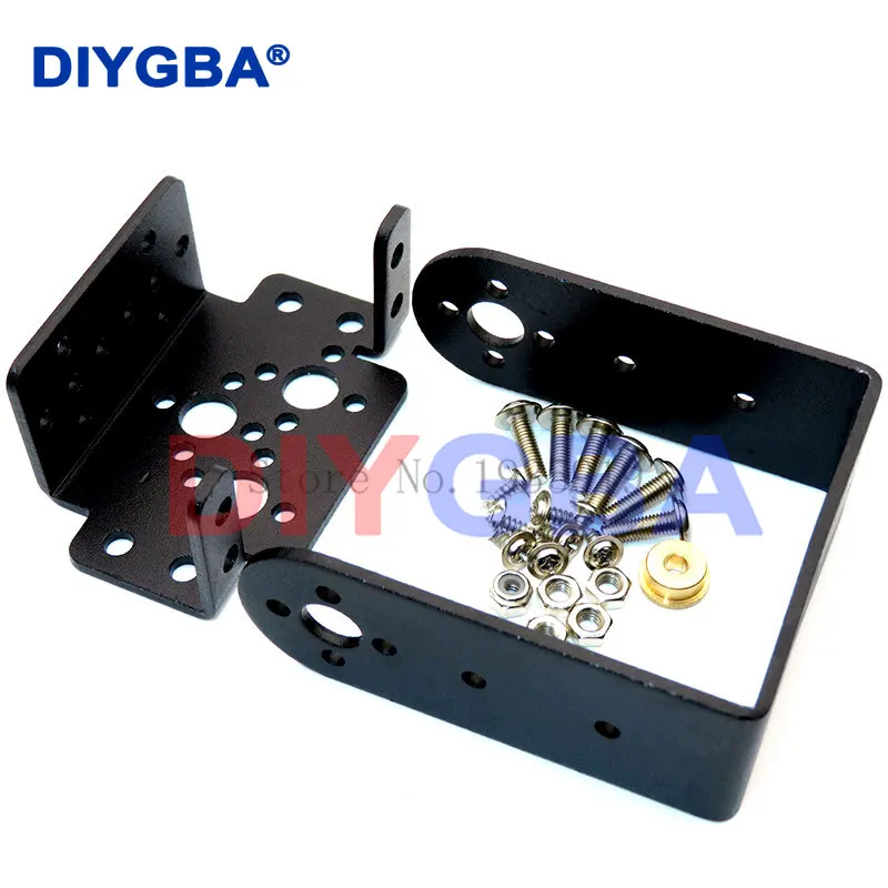 Per MG995 MG996R MG945 MG946R Sterzo Pan e Tilt Mount Meccanico Robot Servo Mount Set