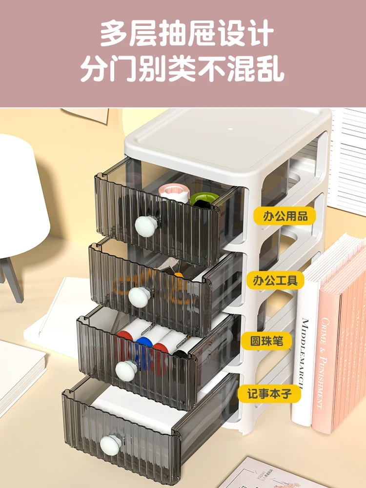 Japanese desktop small drawer storage box creative student dormitory makeup small accessories sorting cabinet office miscellaneo