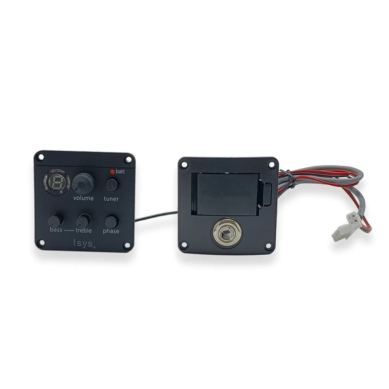 لاقط الجيتار الصوتي ISYS + EQ نظام Preamp لمضخم الجيتار الصوتي ملحقات الجيتار الصوتي القابلة للتعديل