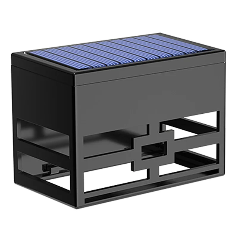 ABGN Luces de pared solares Luces de cerca al aire libre Luces de escalera solares impermeables LED Luces de patio exterior