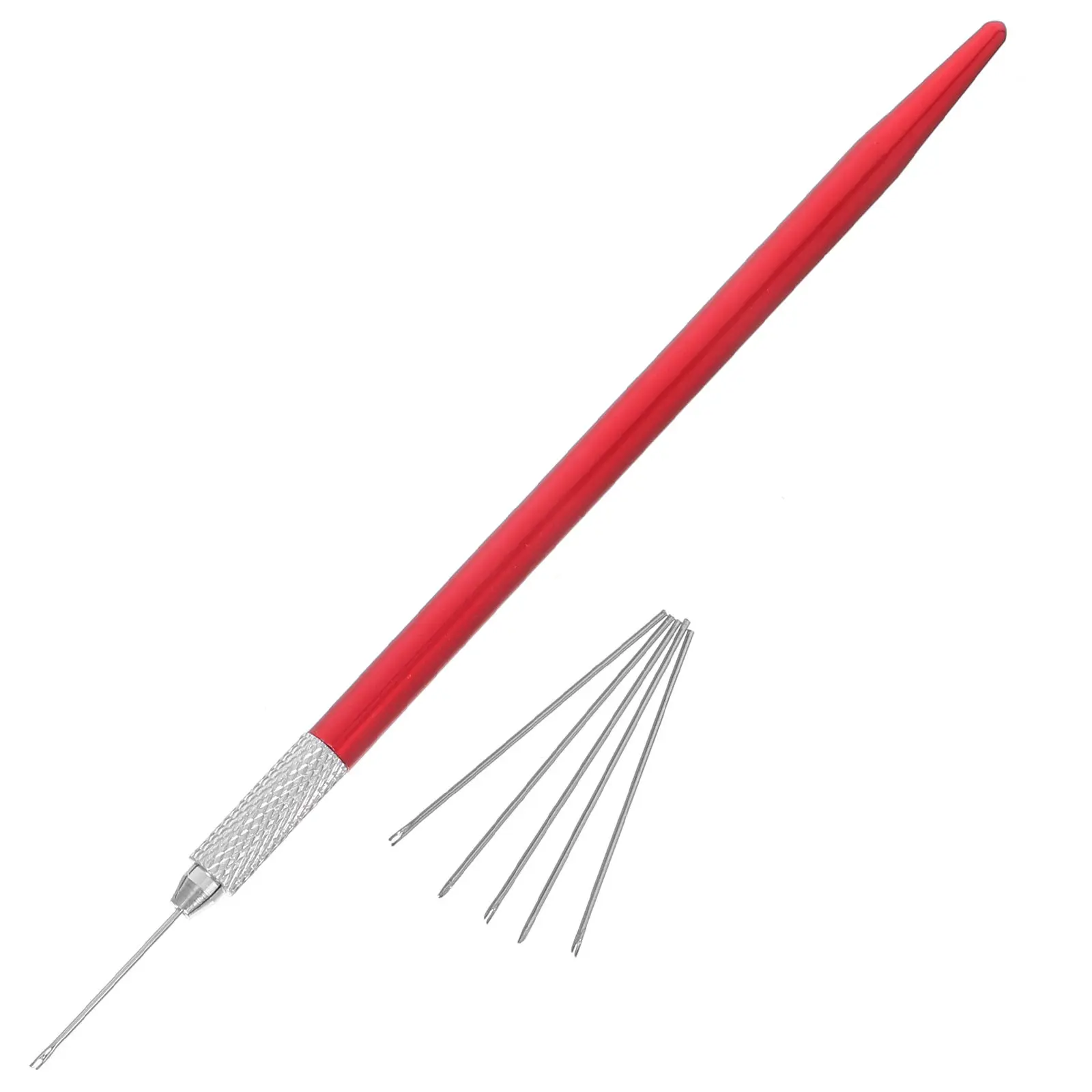 1Set Hair Rooting Holders 0.8mm Finetipped Rerooting Needles DIY Hair Replacement Tool Crafting Accessories Rerooting Kit
