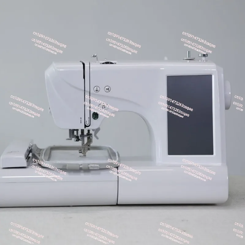

Embroidery Machine Home Commercial Automatic Computerized LOGO Letters Electric Sewing With Pedal Foot 7-Inch Touch Screen