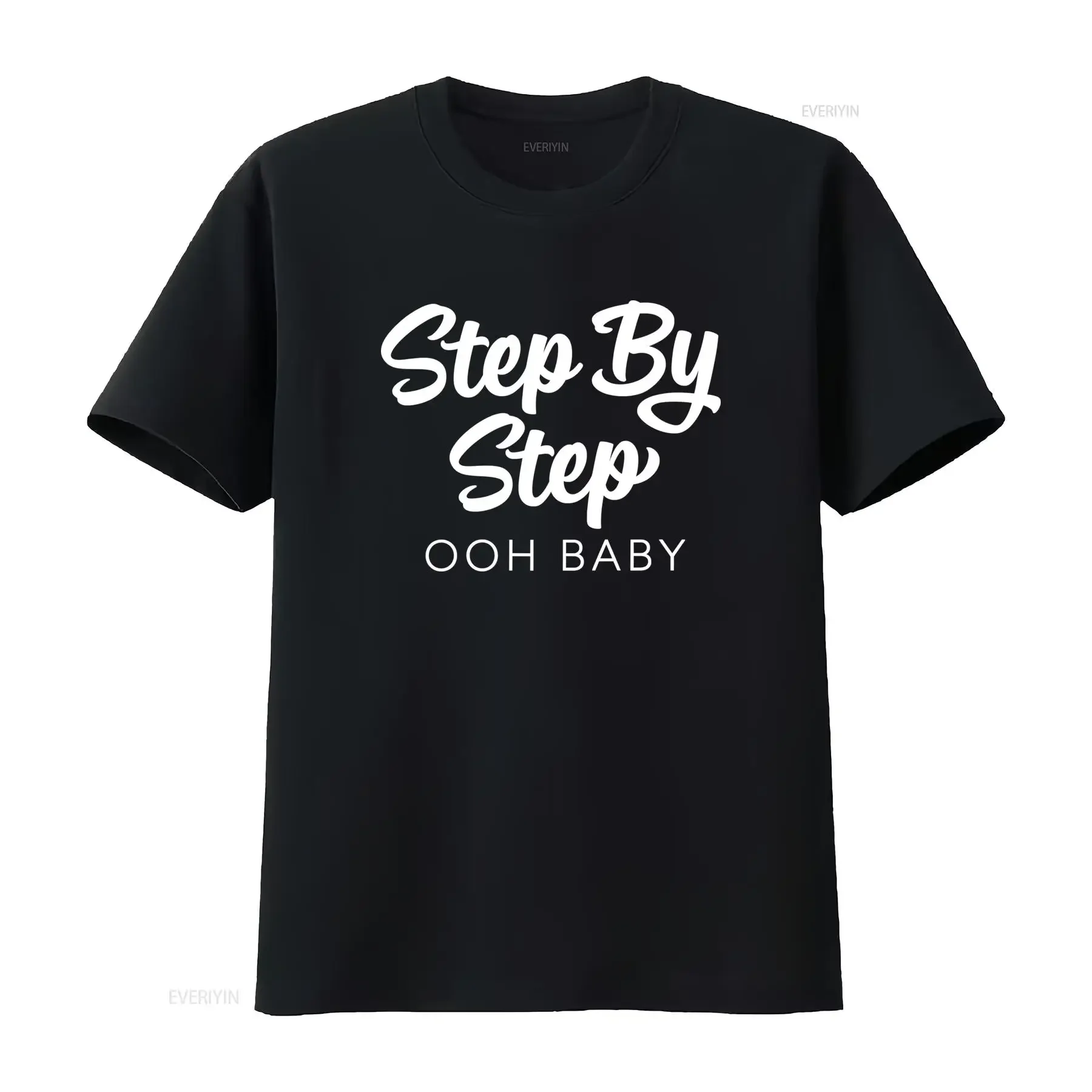 Camiseta Nkotb Step By Ooh Baby 90S 80S con letras de concierto, estilo vintage, lavada, unisex, elástica