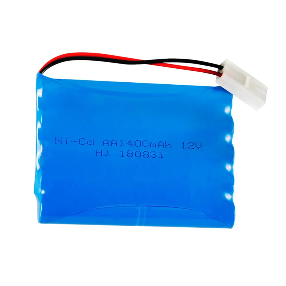 Baterai Aa ni-cd 12v 1400mah Aksesori Mobil baterai isi ulang untuk Rc Model perahu RC tank mainan elektrik mobil Rc suku cadang nicd