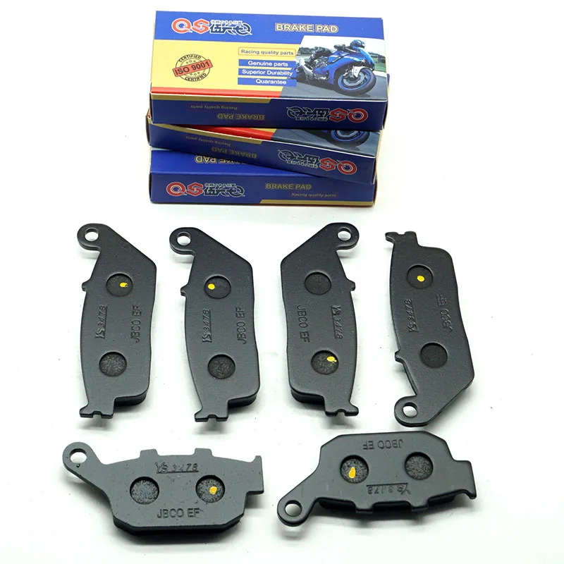 

Motorcycle Front Rear Brake Pads for HONDA CB400XAR NX400 (NC65-100) 2024 CBR400RR (NC23) 1988 1989 (NC29) 1990-1994 CBR400