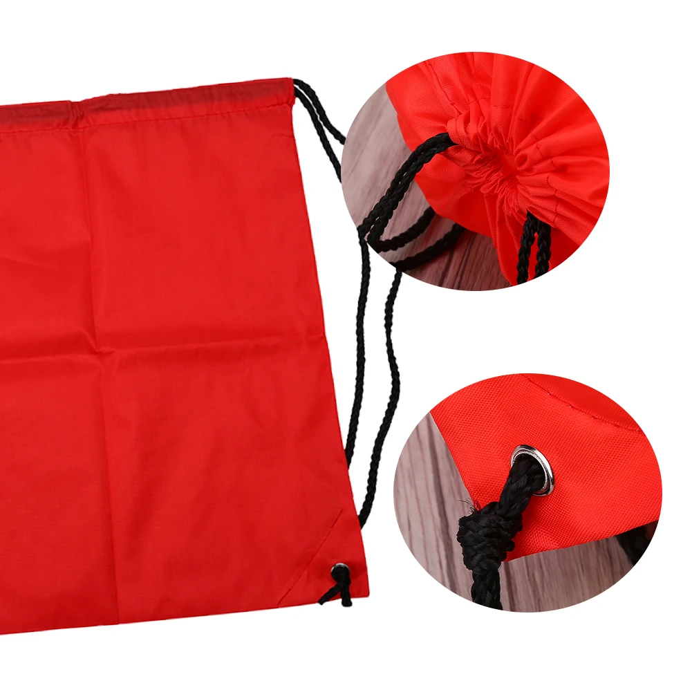 5 Colors Drawstring Backpack Waterproof Folding Bag Home Travel Sport Storage Drawstring Backpack