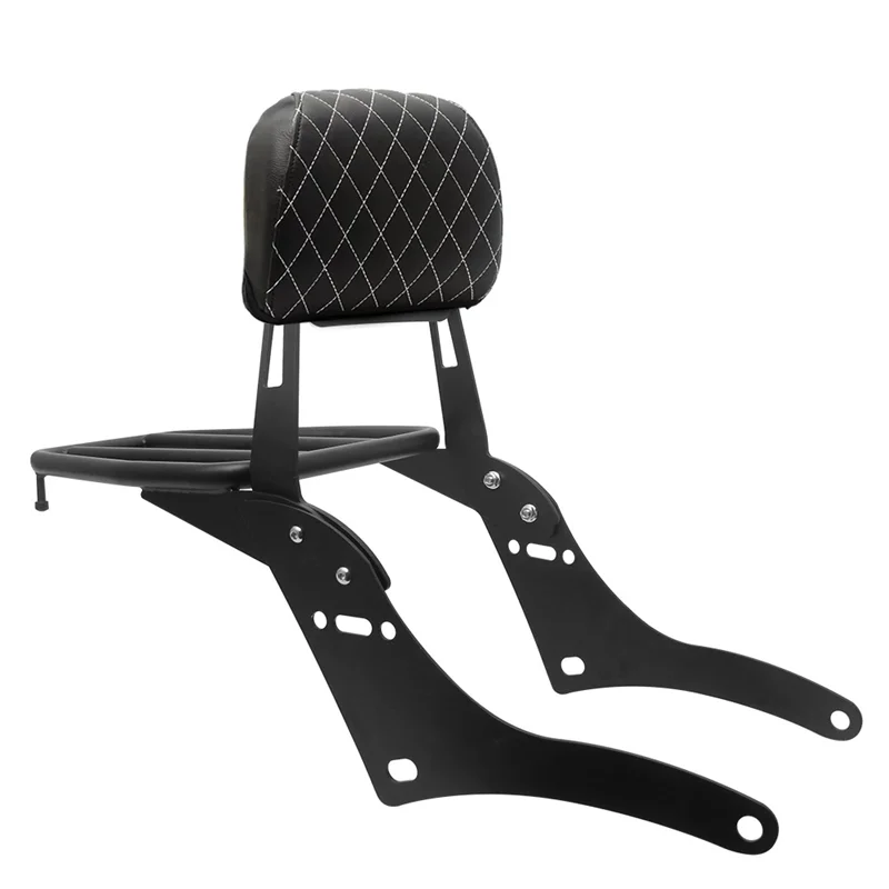 

WO-Motorcycle Rear Backrest Luggage Rack Rear Passenger Sissy Bar Backrest Rear Passenger Backrest For Honda Grid