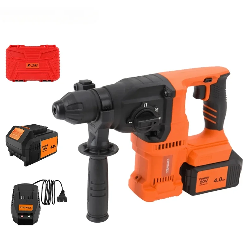 KAFUWELL PA4574HE-W-2 18v Electric Drill Machine Cordless 30mm Sds Power Hammer Drills For Construction Dealer Wholesaler