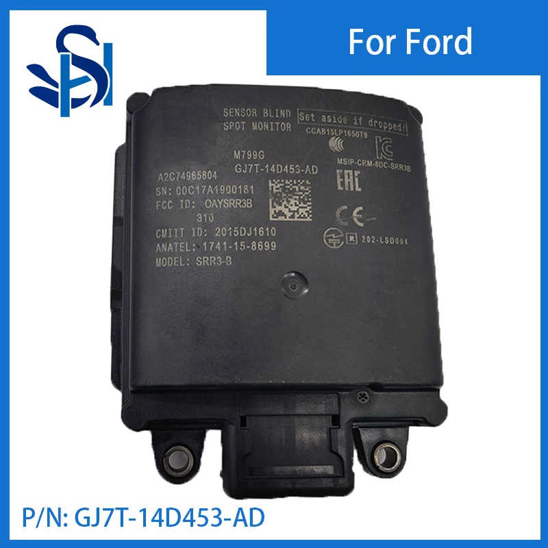 GJ7T-14D453-AD modul kontrol jarak adaptif titik buta Sensor Radar untuk Ford Lincoln MKC GJ7T14D453AD