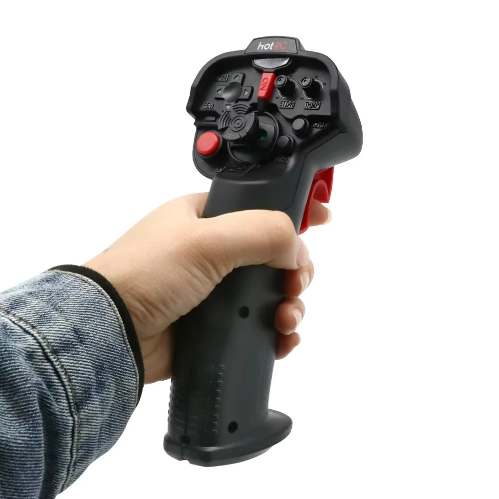 Hotrc Hot Rc DS-4A 2.4G 4 Kanaals Single Hand Rc Radiozender Met 4ch Ontvanger Voor Rc Drone Vliegtuig Rc Model